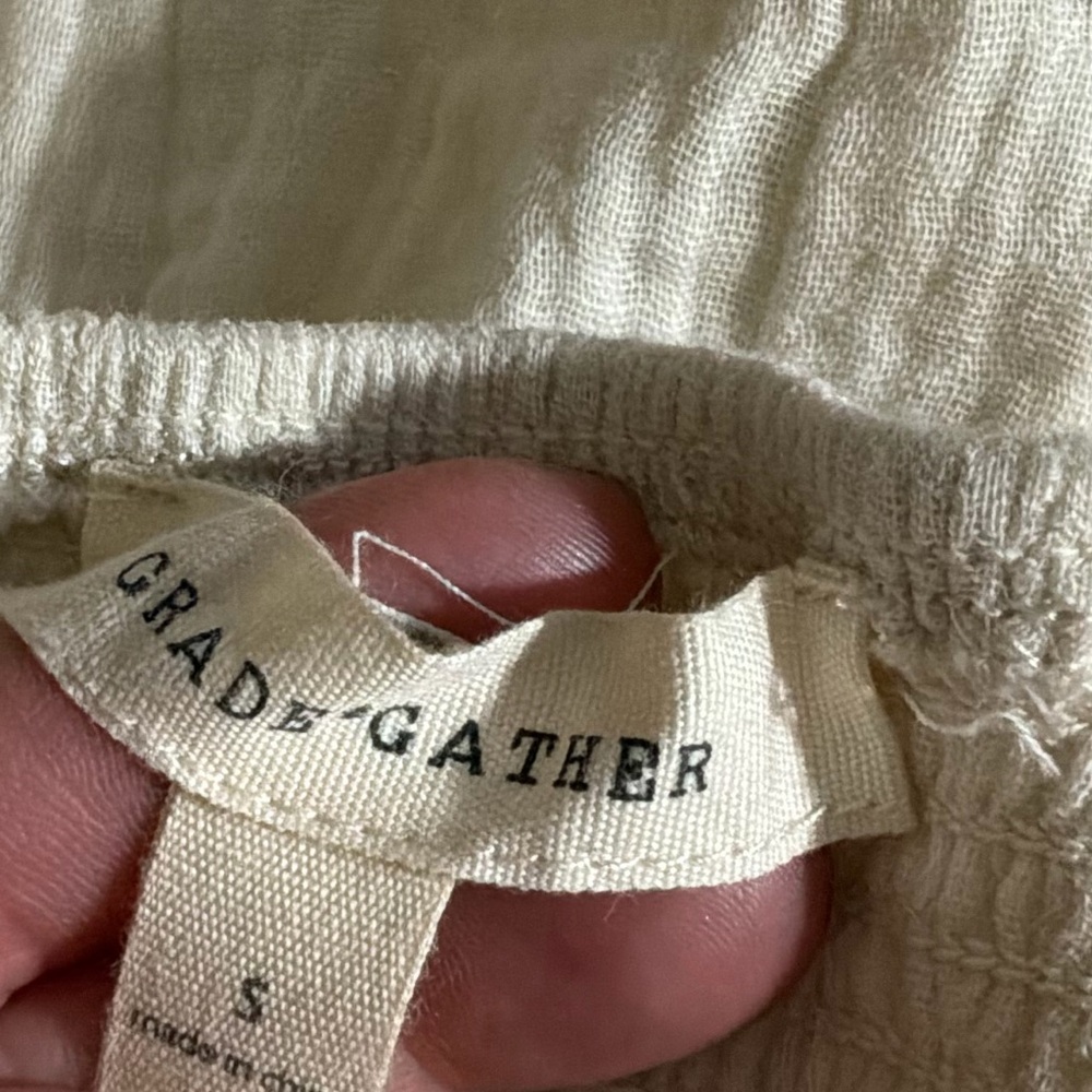 Grade and Gather Sleeveless Tiered Midi Dress in Cream - Picture 3 of 5